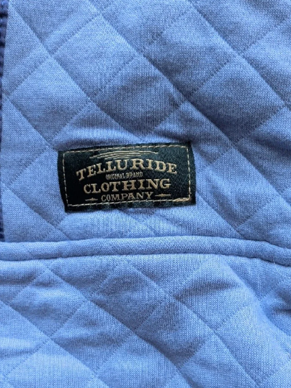 Telluride Quilted Dog Jacket in‎ Light Blue